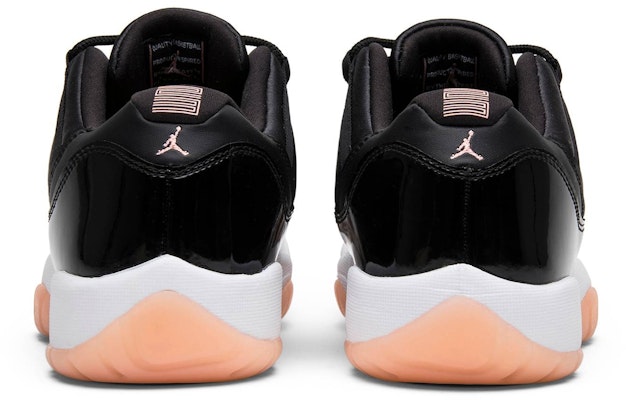 Grade School Air Jordan 11 Retro Low Bleached Coral 580521 013