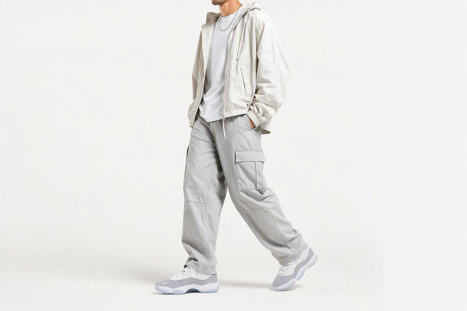 Order Air Jordan 11 复刻低帮 '水泥灰' AV2187-140