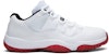 Air Jordan 11 Retro Low 'Cherry Bottom' Merah Rendah 528895-101