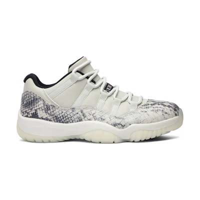 Jordan 11 Retro Low 'Light Bone Snakeskin'