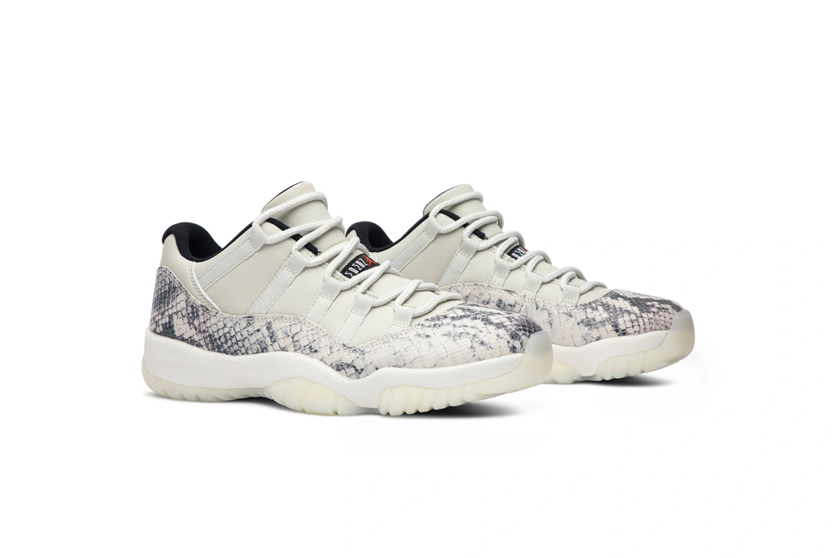 Air Jordan 11 Retro Low 'Light Bone Snakeskin' CD6846-002