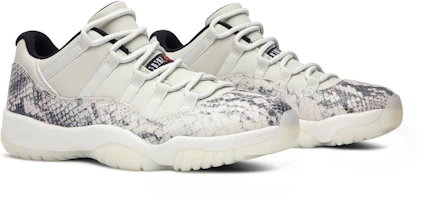 Cheap Air Jordan 11 低筒復刻版 'Light Bone Snakeskin' CD6846-002