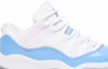 Order (PS) Air Jordan 11 Retro Low BP 'UNC' Lelaki Retro Kanak-Kanak 505835-106