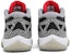 Air Jordan 11 Retro Low IE 'Black Cement' Lelaki Hitam Kelabu 919712-006