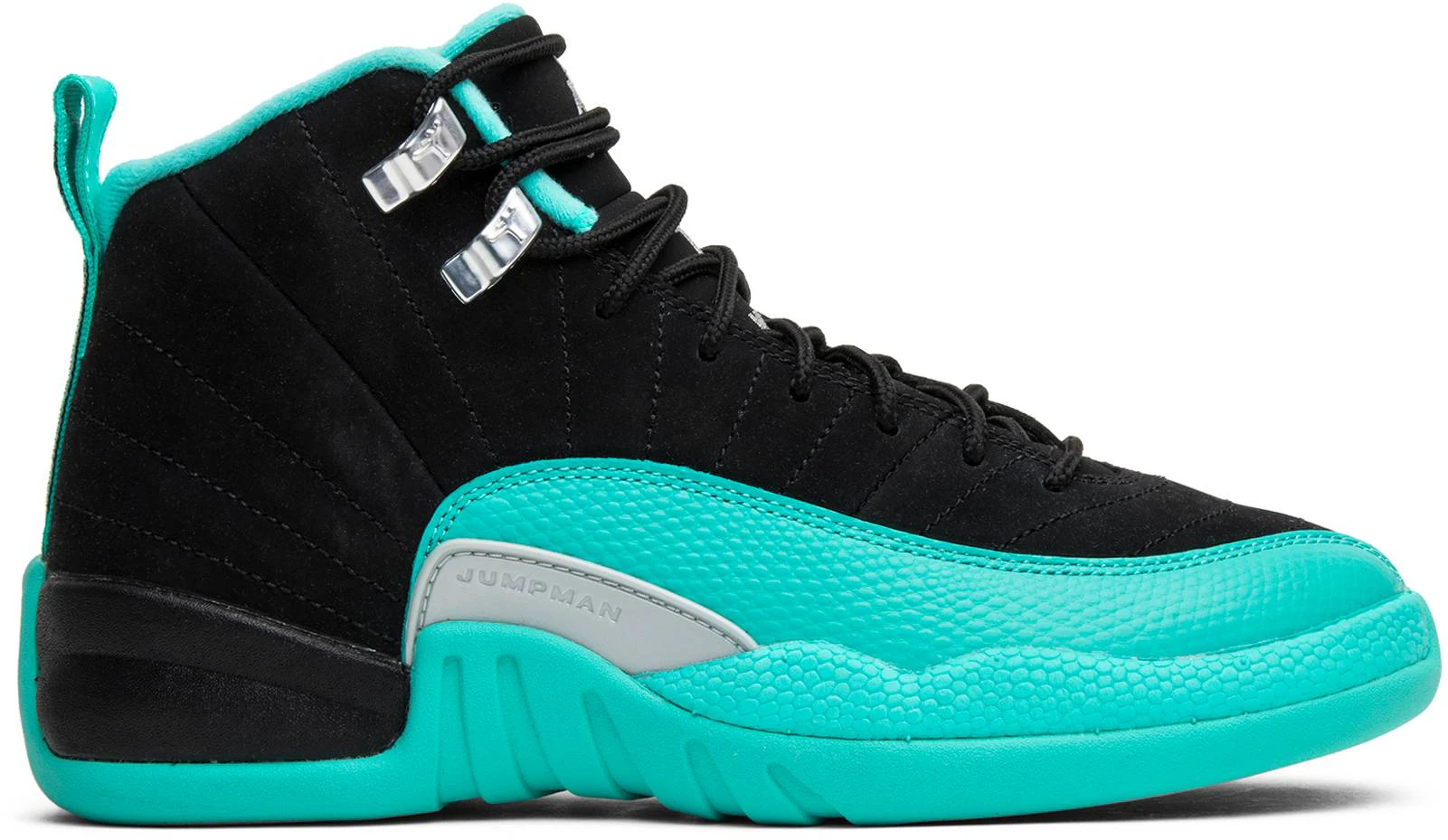 Grade School Air Jordan 12 GG Hyper Jade 510815 017 510815