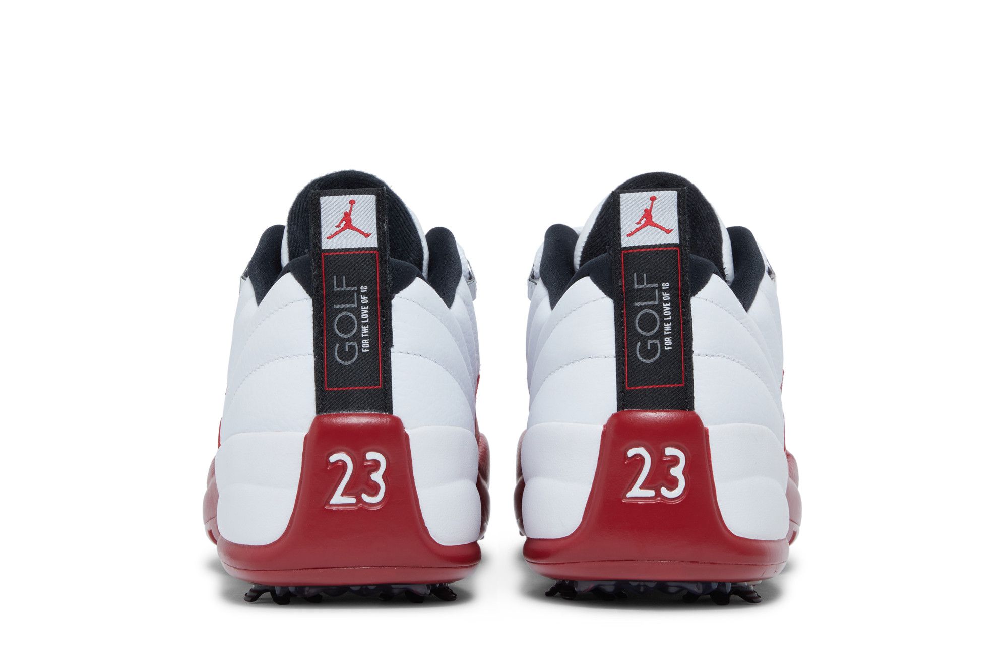 Sizing Air Jordan 12 Low 高尔夫鞋 '樱桃' DH4120-161