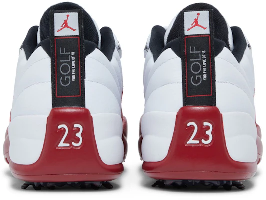 Air Jordan 12 Low 高尔夫鞋 '樱桃' DH4120-161 Sizing Air Jordan 12 Low 高尔夫鞋 '樱桃' DH4120-161