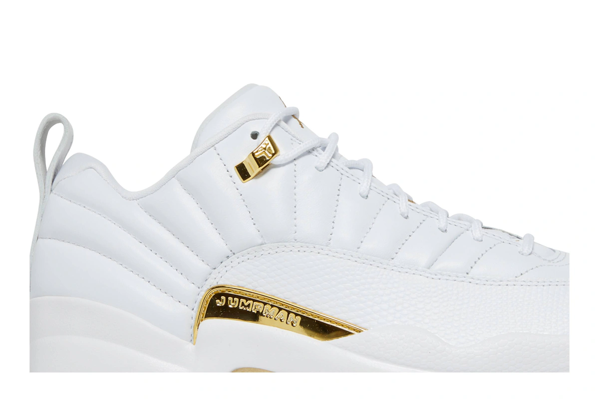 Air Jordan 12 Low Golf 'Metallic Gold'