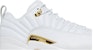 Air Jordan 12 Rendah Golf 'Emas Metalik' DM0106-117