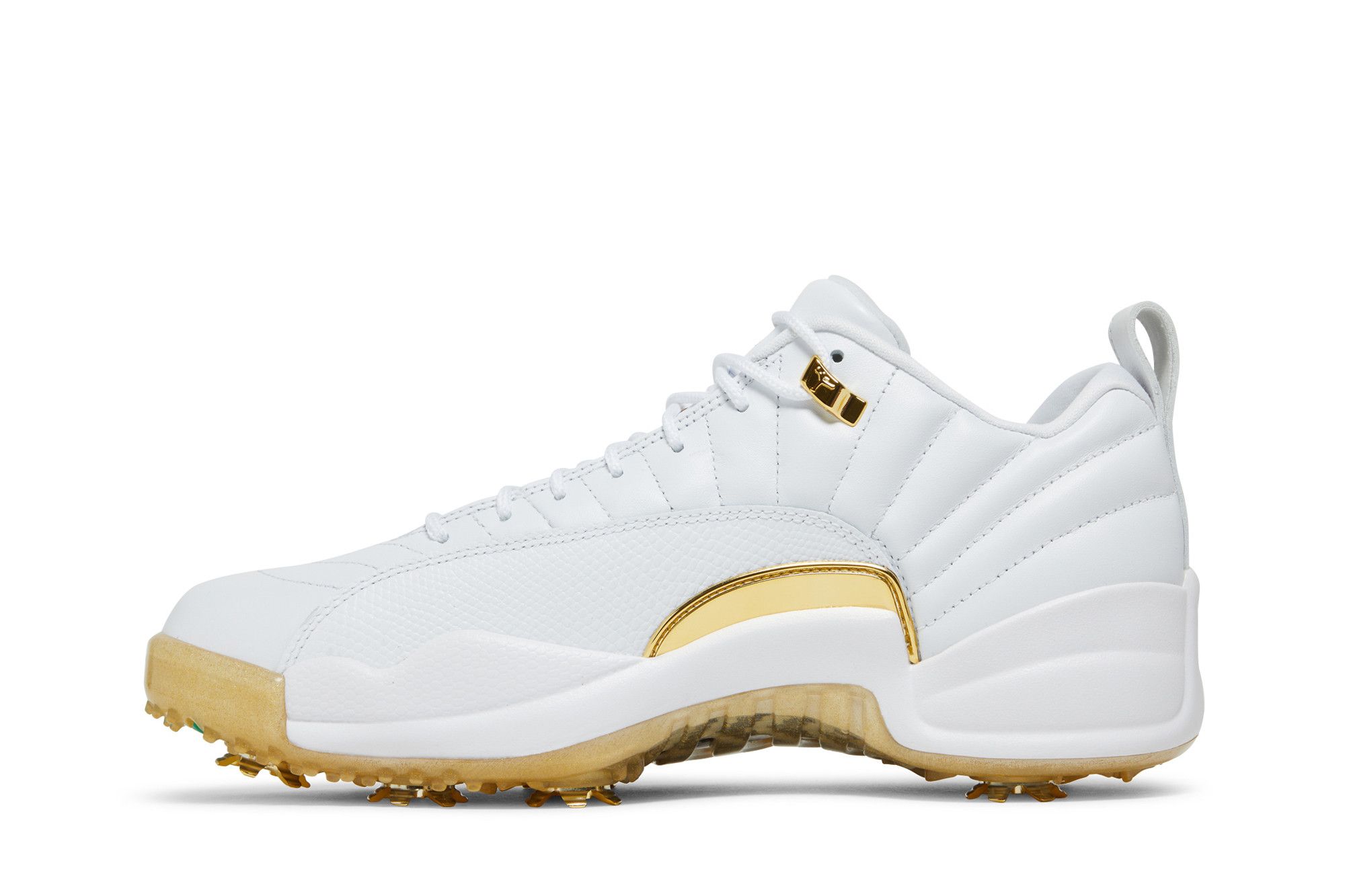 Shop Air Jordan 12 Low Golf ''Oro Metallico'' DM0106-117