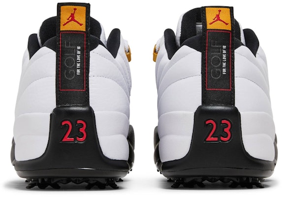 Air Jordan 12 Low Golf 'Taxi' Lelaki DH4120-100 Details for Air Jordan 12 Low Golf 'Taxi' Lelaki DH4120-100