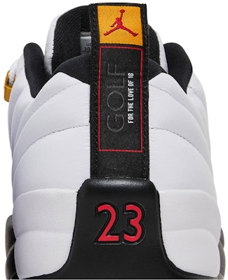 Air Jordan 12 Low Golf 'Taxi' Lelaki DH4120-100 Sizing Air Jordan 12 Low Golf 'Taxi' Lelaki DH4120-100