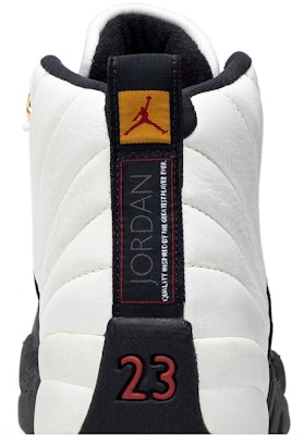 エアジョーダン12 OG '96 タクシー 130690-101 Sizing エアジョーダン12 OG '96 タクシー 130690-101