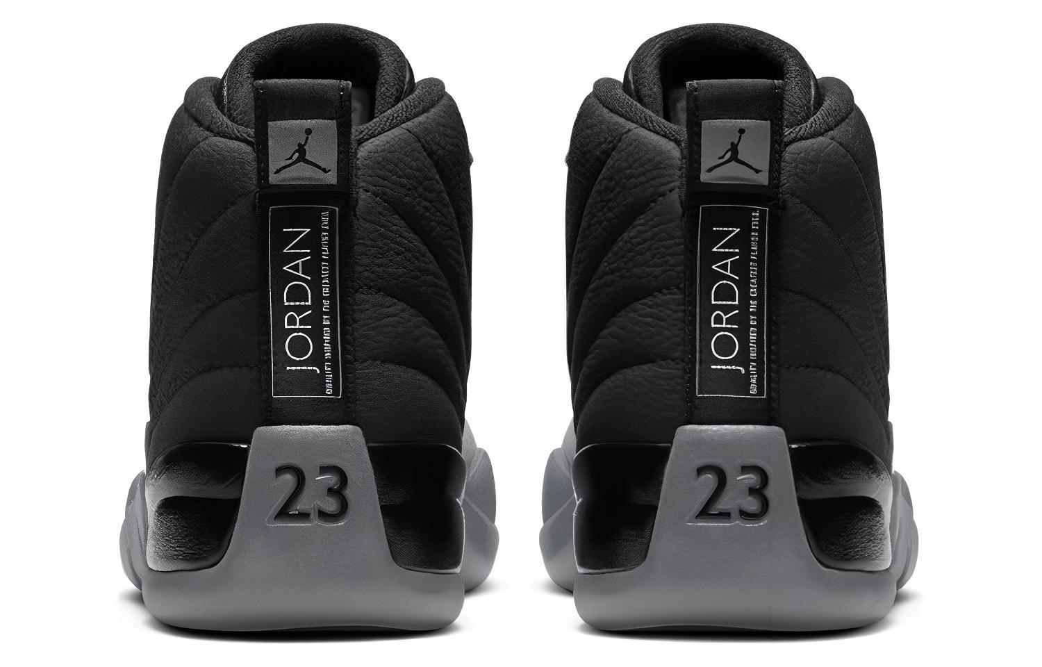 Lookbook Air Jordan 12 Retro 'Hitam Grey Serigala' CT8013-019