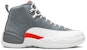 Air Jordan 12 Retro 'Cool Grey' Lelaki Kasual Sneakers 130690-012