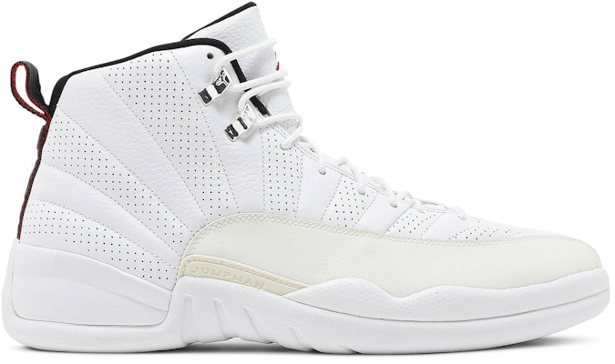 All white 2025 jordan 12