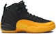 (Sekolah Rendah) Air Jordan 12 Retro 'University Gold' 153265-070