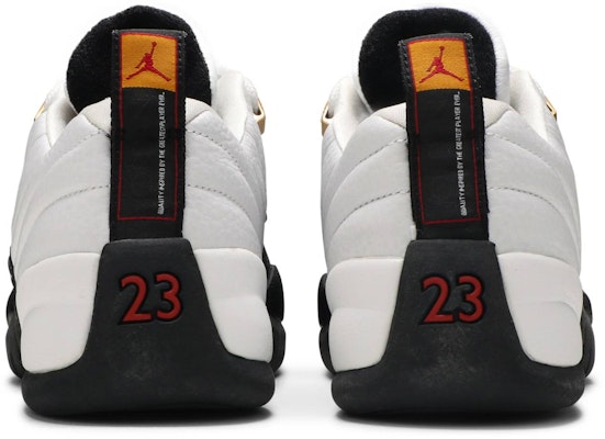 Air Jordan 12 复刻低帮 2004 'Taxi' 球鞋 308317-101 Details for Air Jordan 12 复刻低帮 2004 'Taxi' 球鞋 308317-101
