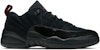 Air Jordan 12 Retro Low 'Black Patent' Lelaki Hitam Berkilat 308317-001