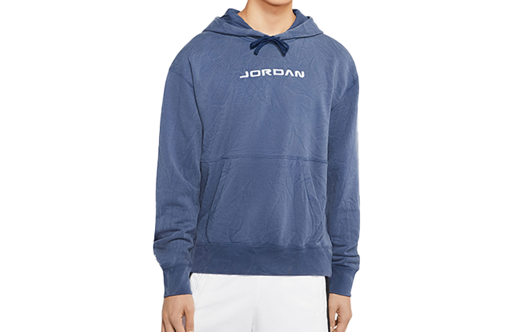Air Jordan 13 Legacy Pullover Hoodie Short Light University Blue CW0822-450