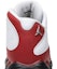 Sizing Kasut Golf Air Jordan 13 Low 'University Red' 917719-101