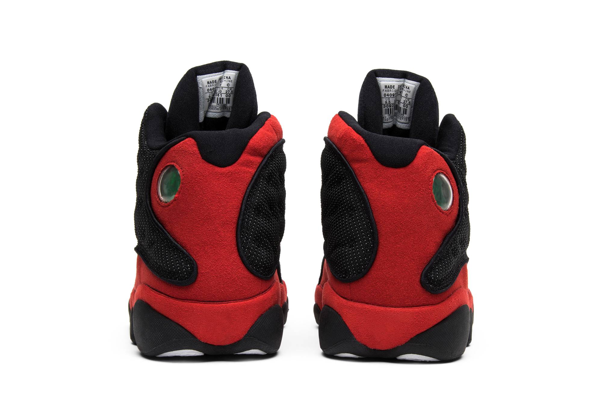 Details for Air Jordan 13 Retro 2004 'Bred' Hitam Merah 309259-061