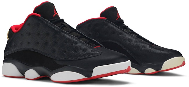 Air Jordan 13 Retro Low 'Bred' Pria Hitam Merah 310810-027 Cheap Air Jordan 13 Retro Low 'Bred' Pria Hitam Merah 310810-027