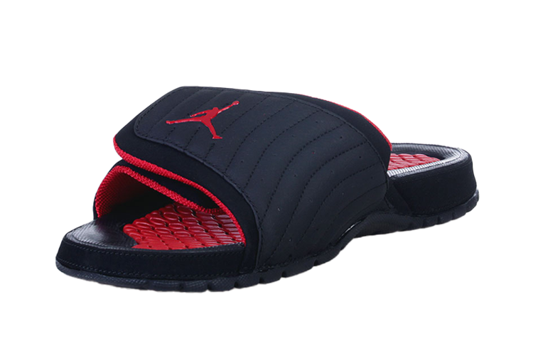 Lookbook 에어 조던 14 하이드로 레트로 샌들 검/빨 654285-015