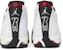 Air Jordan 14 OG 1998 'Black Toe' Hitam Toe 136011-101