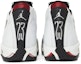 Details for Air Jordan 14 OG 1998 'Black Toe' Hitam Toe 136011-101