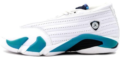Air Jordan 14 OG Low 'Columbia' 136019-101 Air Jordan 14 OG Low 'Columbia' 136019-101