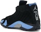 Shop Air Jordan 14 Retro 'Black University Blue' 311832-041
