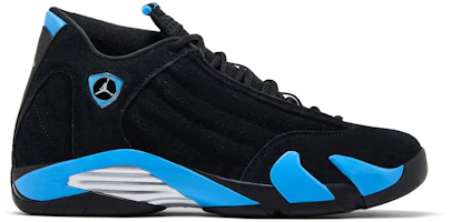 Air Jordan 14 Retro 'Black University Blue' 487471-007 Air Jordan 14 Retro 'Black University Blue' 487471-007