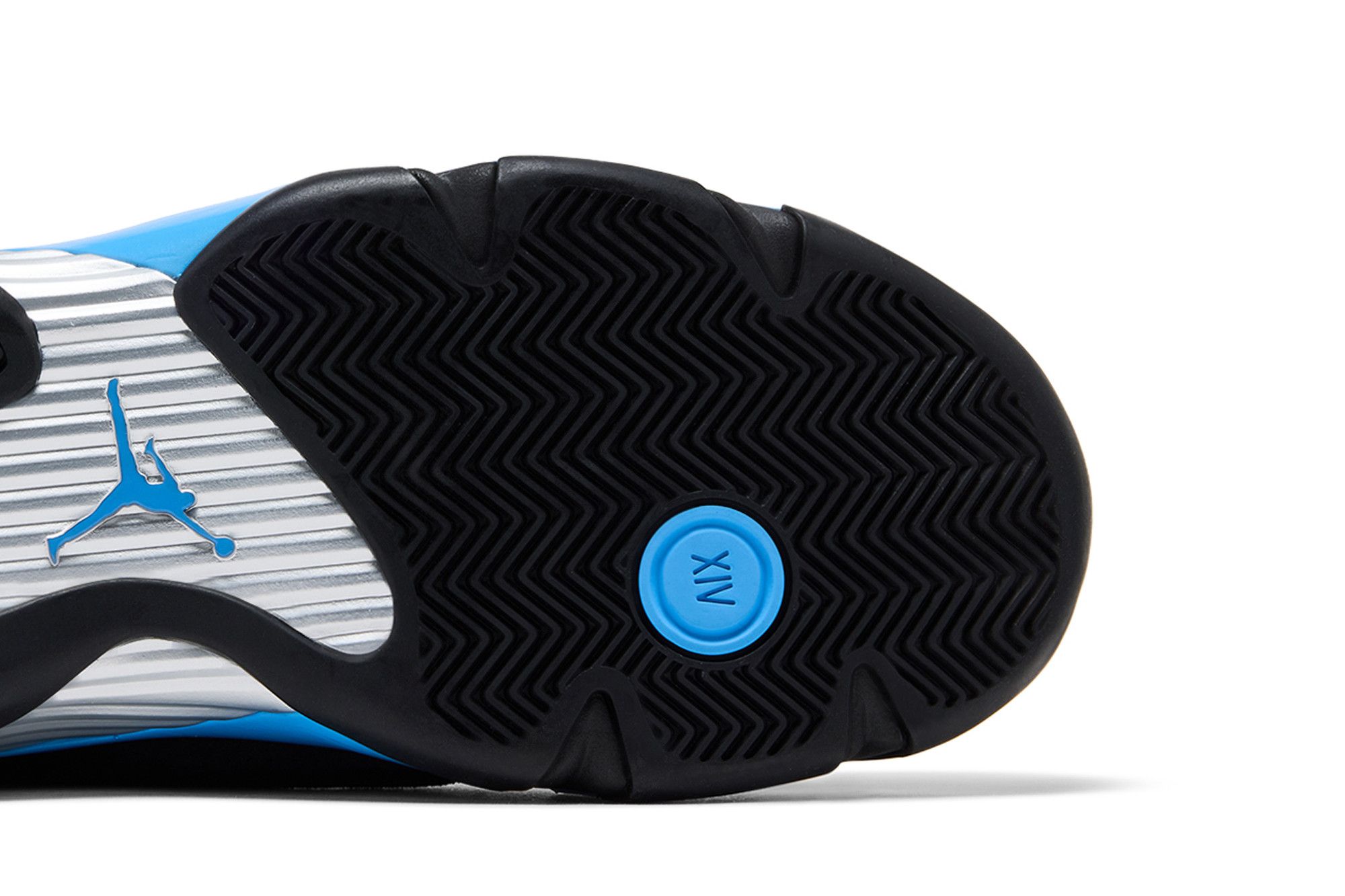 Details for Air Jordan 14 Retro ''Hitam University Blue'' 487471-007