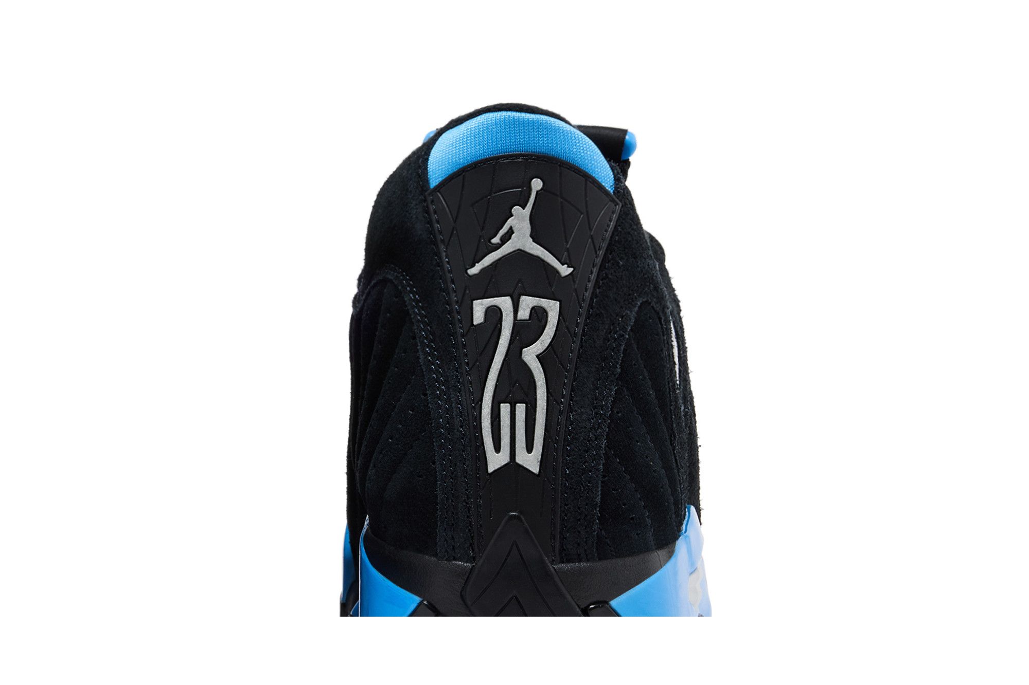 Sizing Air Jordan 14 復刻版 '黑色大學藍' 487471-007