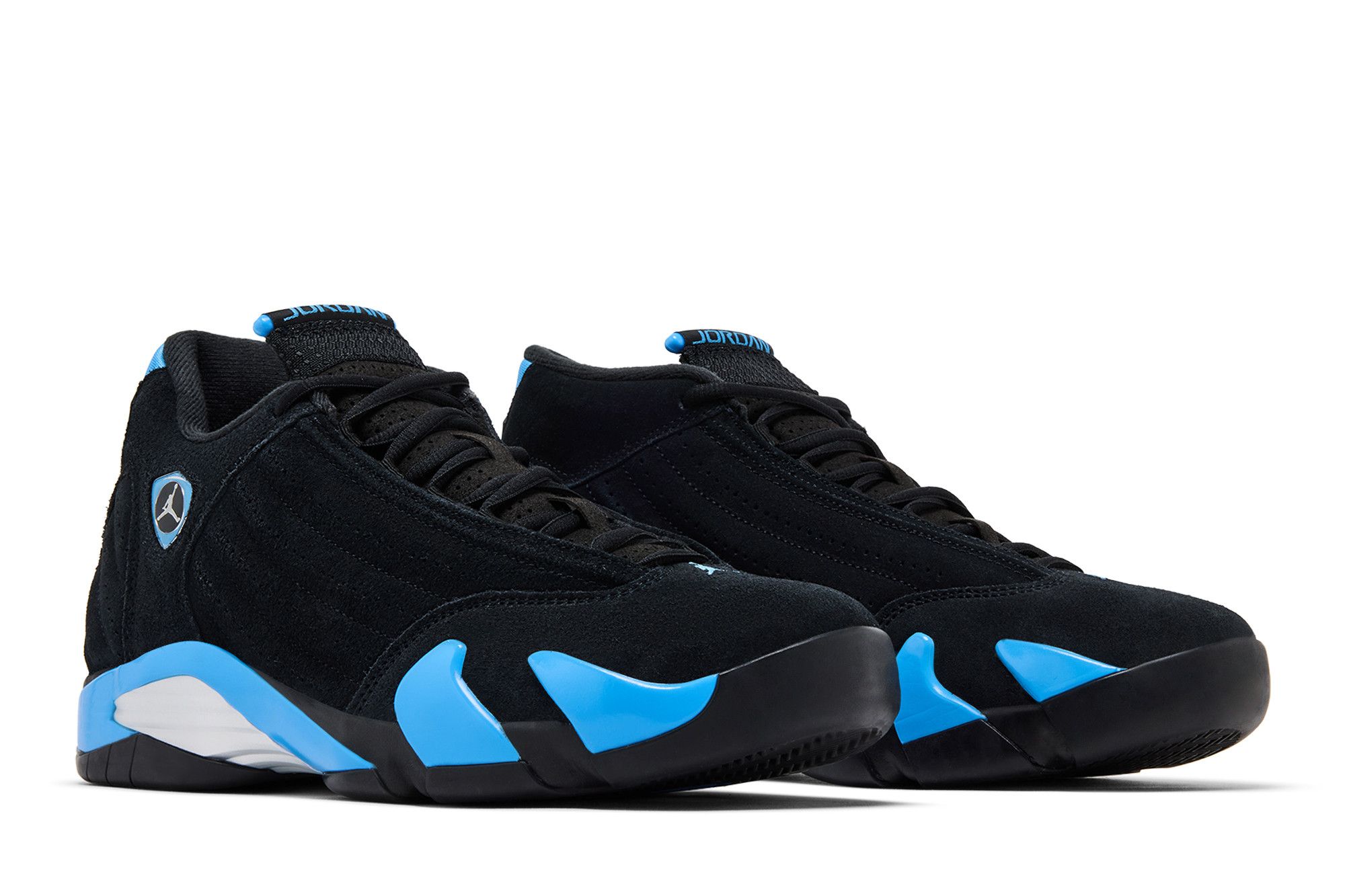 Cheap Air Jordan 14 復刻版 '黑色大學藍' 487471-007