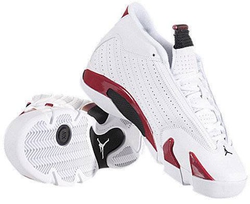 Grade School Air Jordan 14 Retro Candy Cane 2012 487524 101 487524 101 Novelship