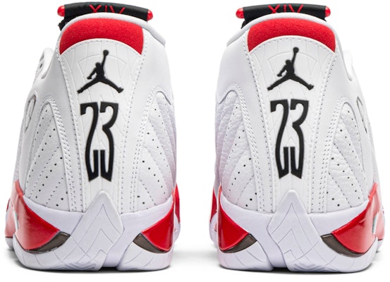 Air Jordan 14 Retro 'Candy Cane' 2019 487471-100 Details for Air Jordan 14 Retro 'Candy Cane' 2019 487471-100