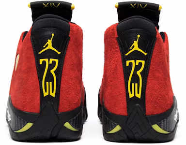 Air Jordan 14 Retro 'Ferrari' Sepatu Sneakers 654459-670 Details for Air Jordan 14 Retro 'Ferrari' Sepatu Sneakers 654459-670