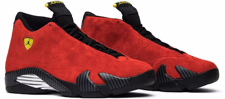 Air Jordan 14 Retro 'Ferrari' 654459-670 (Warna Merah) Cheap Air Jordan 14 Retro 'Ferrari' 654459-670 (Warna Merah)