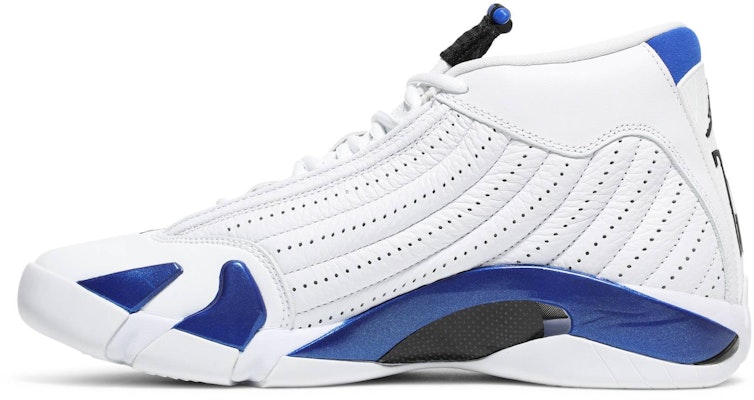 Air Jordan 14 Retro 'Hyper Royal' Lelaki 487471-104 Lookbook Air Jordan 14 Retro 'Hyper Royal' Lelaki 487471-104