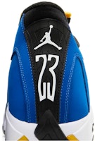 Air Jordan 14 Retro 'Laney' Zapatillas clásicas deportivas. 487471-407 Sizing Air Jordan 14 Retro 'Laney' Zapatillas clásicas deportivas. 487471-407