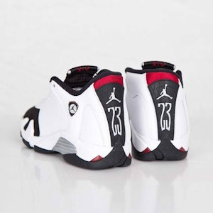 (Sekolah Dasar) Air Jordan 14 Retro BG 2014 'Black Toe' 654963-102 Lookbook (Sekolah Dasar) Air Jordan 14 Retro BG 2014 'Black Toe' 654963-102