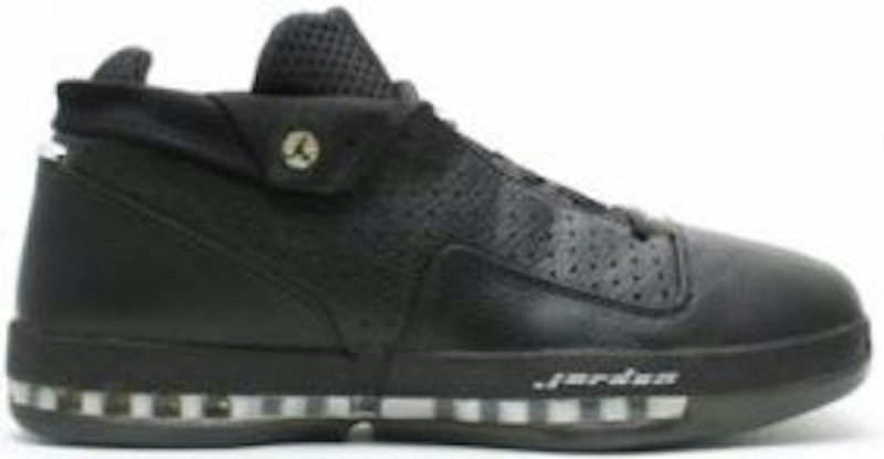 Air Jordan 16 OG Low 'Black Chrome' 136069-001