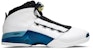 Air Jordan 17 OG 'College Blue' Biru Kolej Original 302720-141