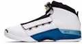 Lookbook Air Jordan 17 OG 'College Blue' Biru Kolej Original 302720-141