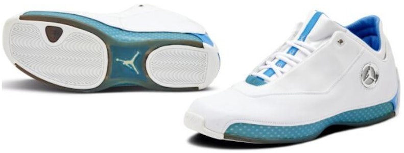 Air Jordan 18 OG Low '大学蓝' 306151-104 Lookbook Air Jordan 18 OG Low '大学蓝' 306151-104