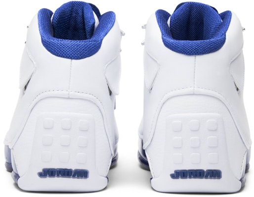 Air Jordan 18 Retro 'Putih Sport Royal' 2018 AA2494-106 Details for Air Jordan 18 Retro 'Putih Sport Royal' 2018 AA2494-106
