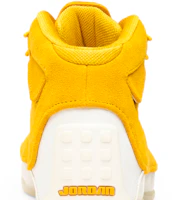 Sizing Air Jordan 18 復刻版 '黃色絨面' AA2494-701