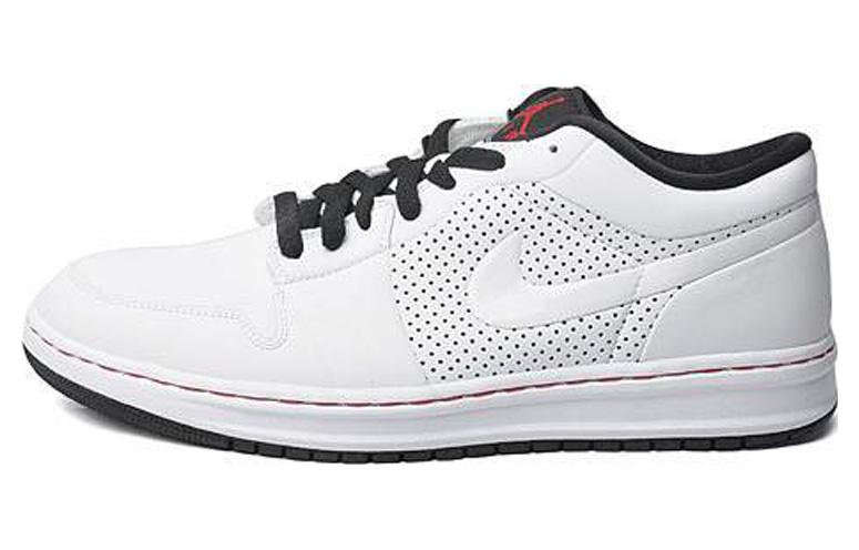 Jordan Alpha 1 Low 'White Black Varsity Red'
